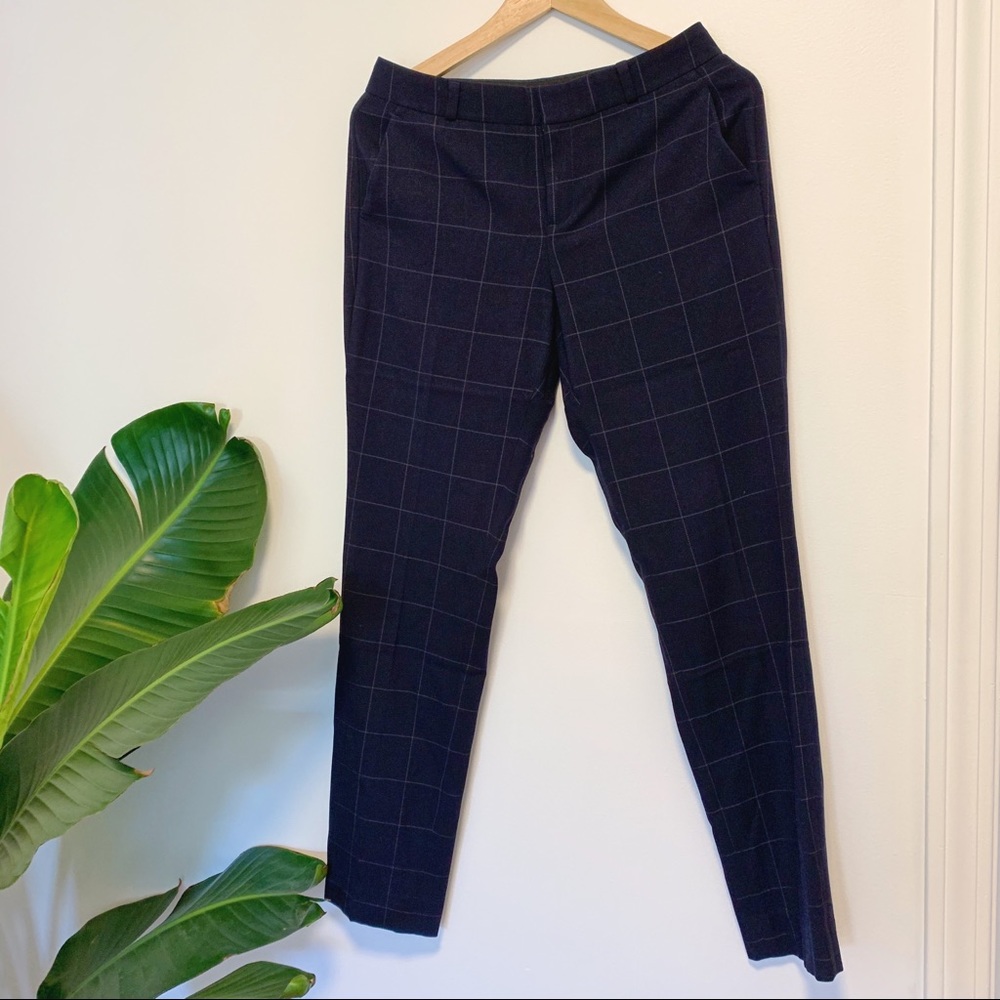 Banana Republic Ryan Curvy Fit navy pant